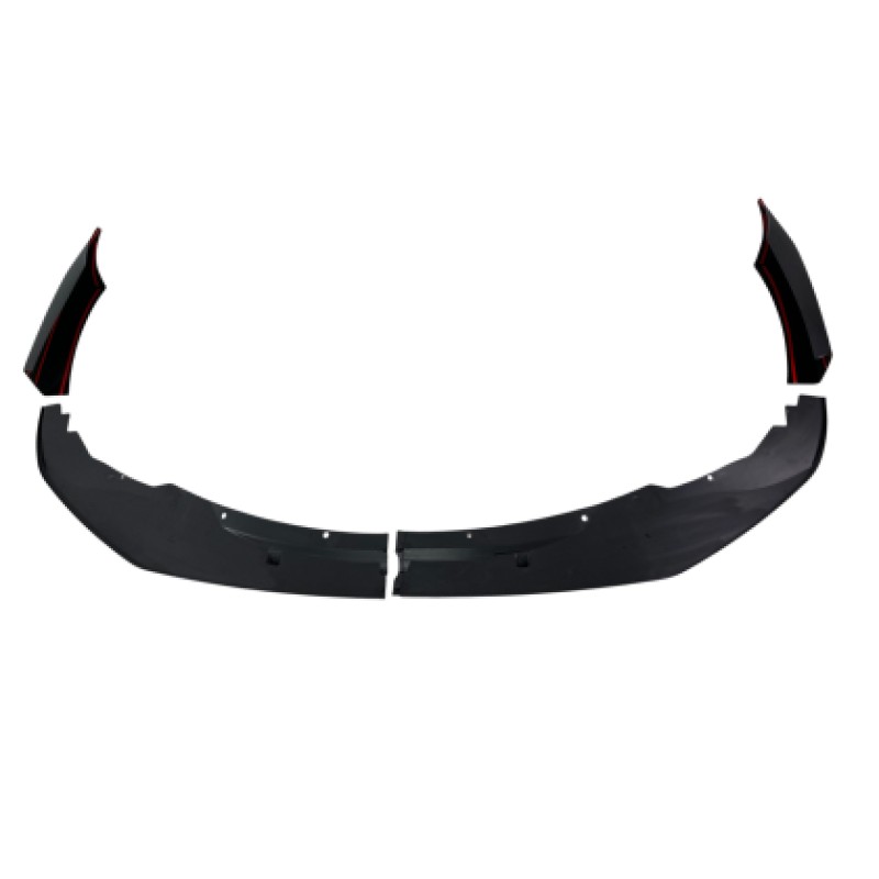 Spoiler προφυλακτήρα BMW F20 (2011-2014) M Performance Style - μαύρο γυαλιστερό