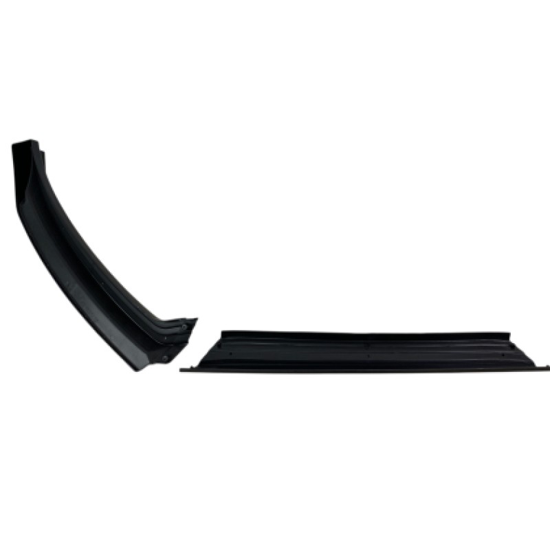 Spoiler προφυλακτήρα Vw Polo (2011-2018) - μαύρο γυαλιστερό