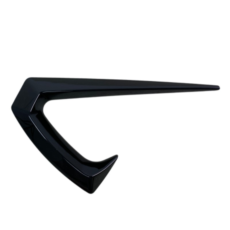 Πρόσθετα φτερού γύρω από τα φλας για Tesla Model 3 (2017-2022) Aero Style - μαύρα γυαλιστερά