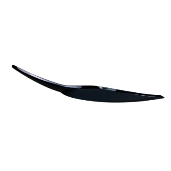 Φρυδάκια φαναριών Ford Fiesta (2008-2012) MK6 - μαύρα γυαλιστερά
