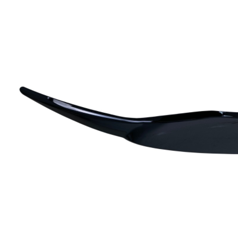 Φρυδάκια φαναριών Ford Fiesta (2008-2012) MK6 - μαύρα γυαλιστερά