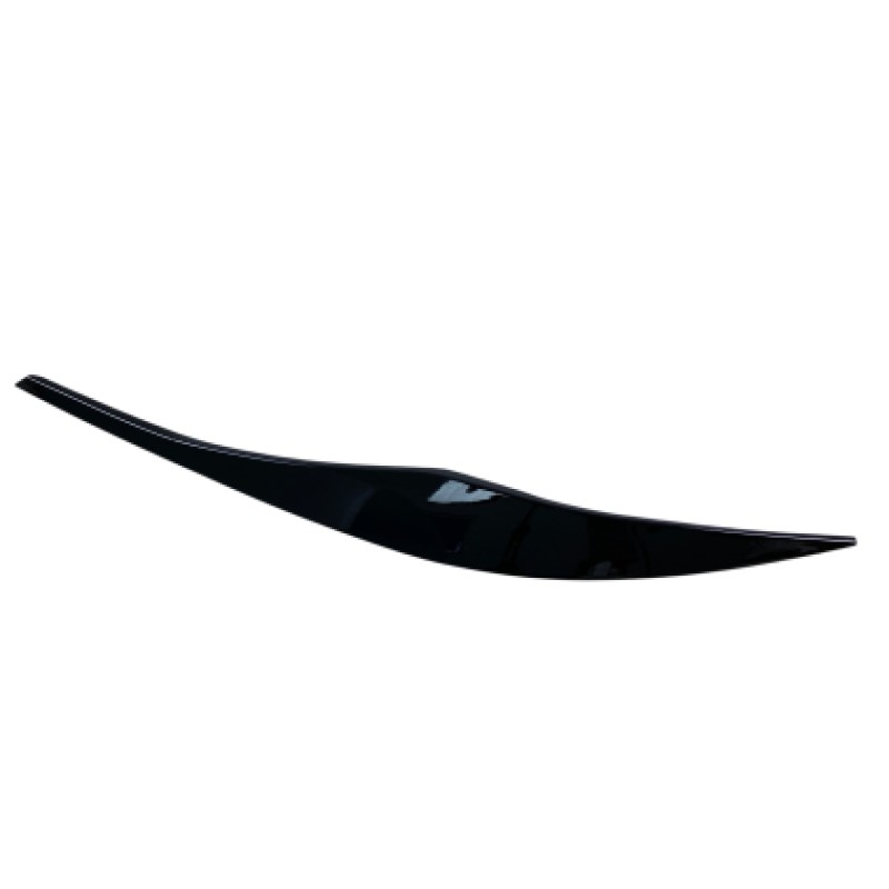 Φρυδάκια φαναριών BMW E90 (2005-2012) - μαύρα γυαλιστερά