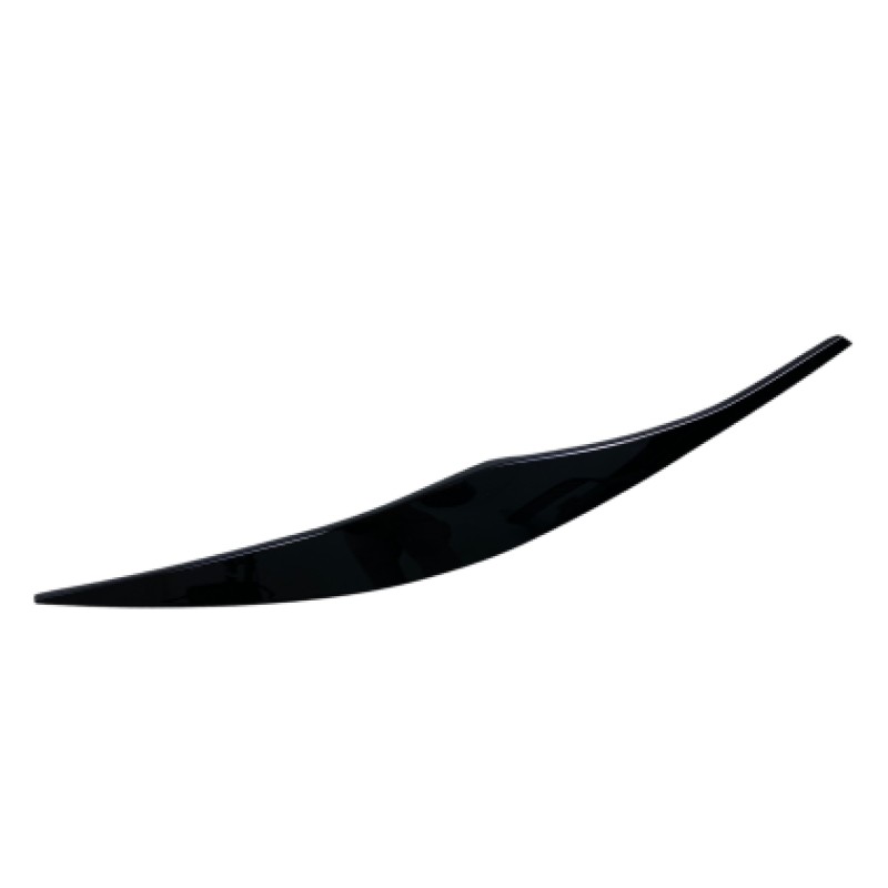 Φρυδάκια φαναριών BMW E90 (2005-2012) - μαύρα γυαλιστερά