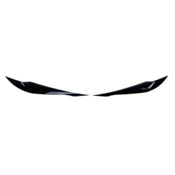 Φρυδάκια φαναριών BMW F30 (2011-2018) - μαύρα γυαλιστερά Φρυδάκια φαναριών BMW F30 (2011-2018) - μαύρα γυαλιστερά