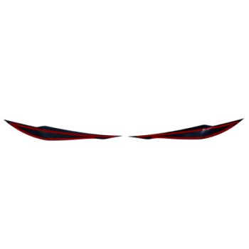 Φρυδάκια φαναριών BMW F30 (2011-2018) - μαύρα γυαλιστερά Φρυδάκια φαναριών BMW F30 (2011-2018) - μαύρα γυαλιστερά