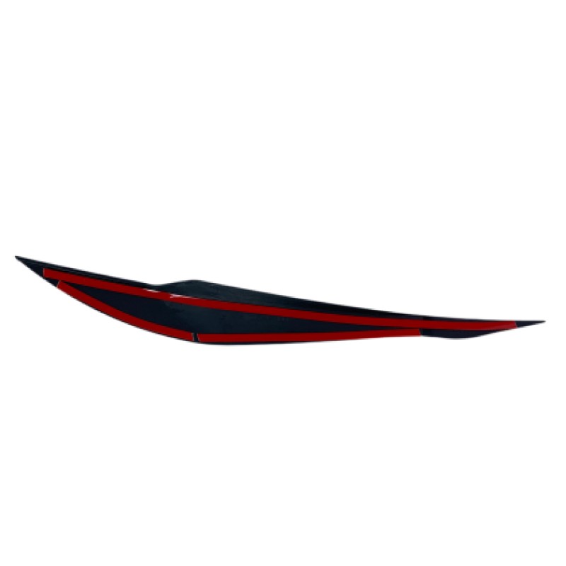 Φρυδάκια φαναριών BMW F30 (2011-2018) - μαύρα γυαλιστερά