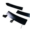Πρόσθετο diffuser προφυλακτήρα Mercedes W204 C-Class (2007-2013) - μαύρο γυαλιστερό