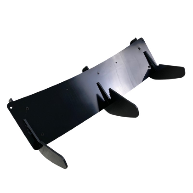 Diffuser προφυλακτήρα Vw Polo (2014-2018) GTI Blade - μαύρο γυαλιστερό