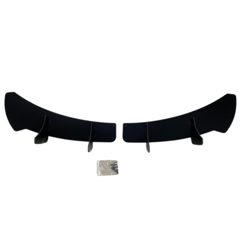 Diffuser προφυλακτήρα Vw Golf 6 R20 - μαύρο γυαλιστερό