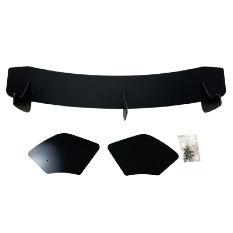 Diffuser προφυλακτήρα Vw Scirocco (2010-2014) Blade - μαύρο γυαλιστερό