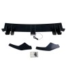 Diffuser προφυλακτήρα Vw Golf 8 GTI Blade με ανακλαστήρα - μαύρο γυαλιστερό