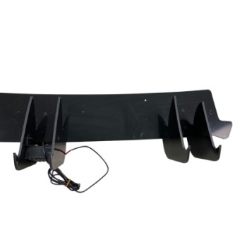 Diffuser προφυλακτήρα Vw Golf 8 GTI Blade με ανακλαστήρα - μαύρο γυαλιστερό Diffuser προφυλακτήρα Vw Golf 8 GTI Blade με ανακλαστήρα - μαύρο γυαλιστερό