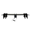 Diffuser προφυλακτήρα Vw Golf 8 GTI Blade με ανακλαστήρα - μαύρο γυαλιστερό