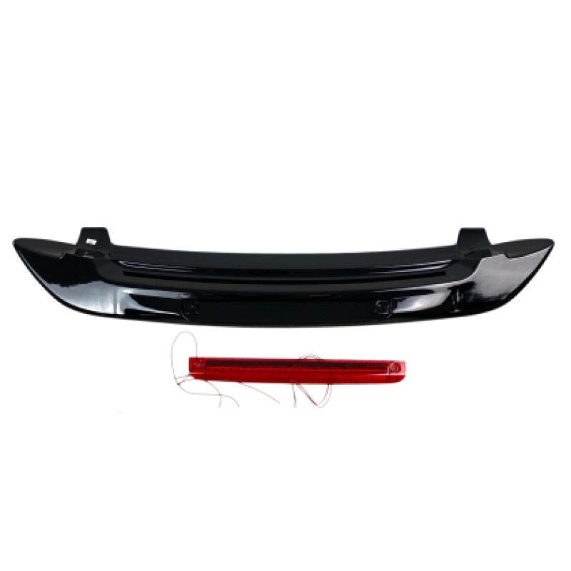 Αεροτομή οροφής Honda Jazz (2004-2007) με τρίτο στοπ - μαύρη γυαλιστερή