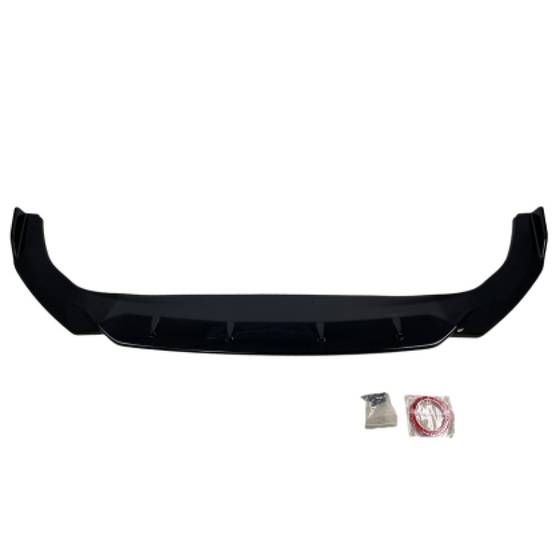 Spoiler προφυλακτήρα Vw Golf 8 GTI - μαύρο γυαλιστερό