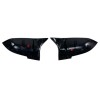 Καπάκια καθρέφτη BMW F20 / F22 / F23 / F30 / F31 / F34 / F32 / F36 / E84 / F87 - μαύρα γυαλιστερά