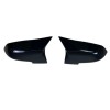 Καπάκια καθρέφτη BMW F20 / F22 / F23 / F30 / F31 / F34 / F32 / F36 / E84 / F87 - μαύρα γυαλιστερά