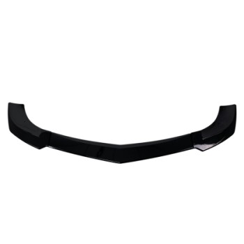 Spoiler προφυλακτήρα Mercedes W204 C-Class (2007-2013) / AMG - μαύρο γυαλιστερό