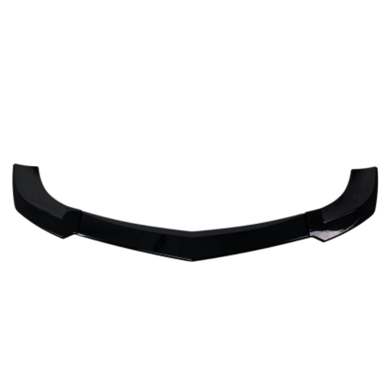 Spoiler προφυλακτήρα Mercedes W204 C-Class (2007-2013) / AMG - μαύρο γυαλιστερό
