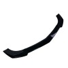 Spoiler προφυλακτήρα Mercedes W204 C-Class (2007-2013) / AMG - μαύρο γυαλιστερό