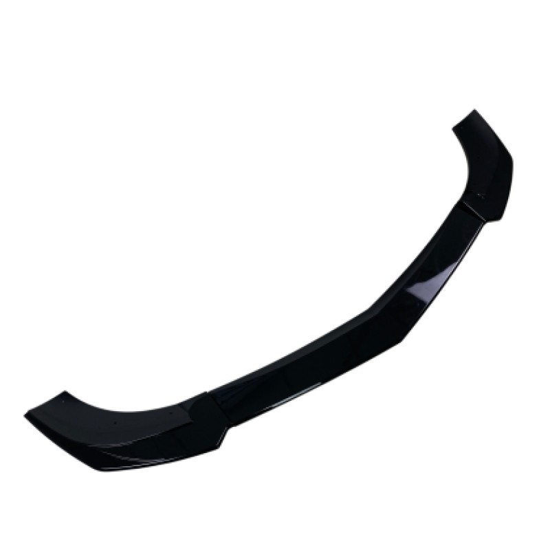 Spoiler προφυλακτήρα Mercedes W204 C-Class (2007-2013) / AMG - μαύρο γυαλιστερό