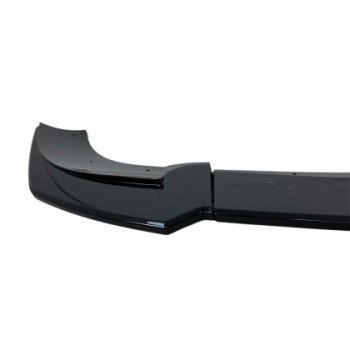 Spoiler προφυλακτήρα Mercedes W204 C-Class (2007-2013) / AMG - μαύρο γυαλιστερό