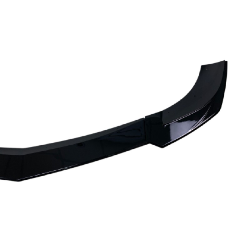 Spoiler προφυλακτήρα Mercedes W204 C-Class (2007-2013) / AMG - μαύρο γυαλιστερό