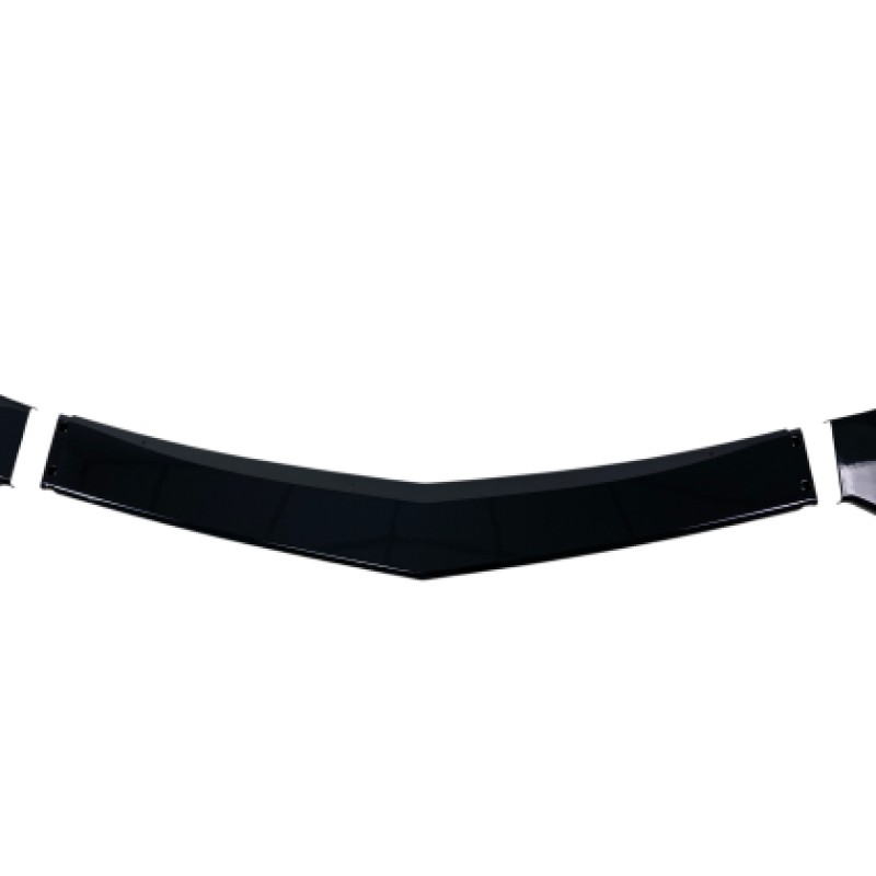 Spoiler προφυλακτήρα Mercedes W204 C-Class (2007-2013) / AMG - μαύρο γυαλιστερό