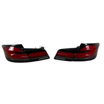 Πίσω φανάρια led F10 sedan (2010-2013) G30 design φιμέ - σετ 2τμχ. Πίσω φανάρια led F10 sedan (2010-2013) G30 design φιμέ - σετ 2τμχ.