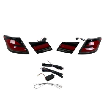 Πίσω φανάρια led F10 sedan (2010-2013) G30 design φιμέ - σετ 2τμχ. Πίσω φανάρια led F10 sedan (2010-2013) G30 design φιμέ - σετ 2τμχ.