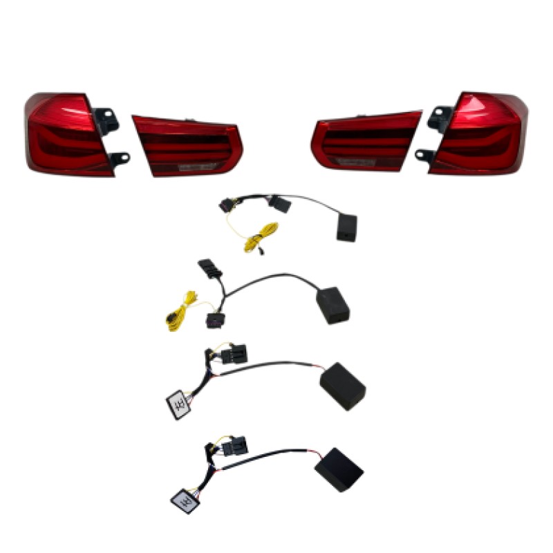 Πίσω φανάρια led BMW F30 (2011-2015) facelift design - σετ 2τμχ.