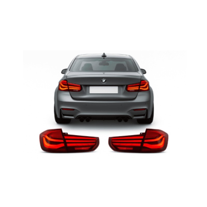 Πίσω φανάρια led BMW F30 (2011-2015) facelift design - σετ 2τμχ.
