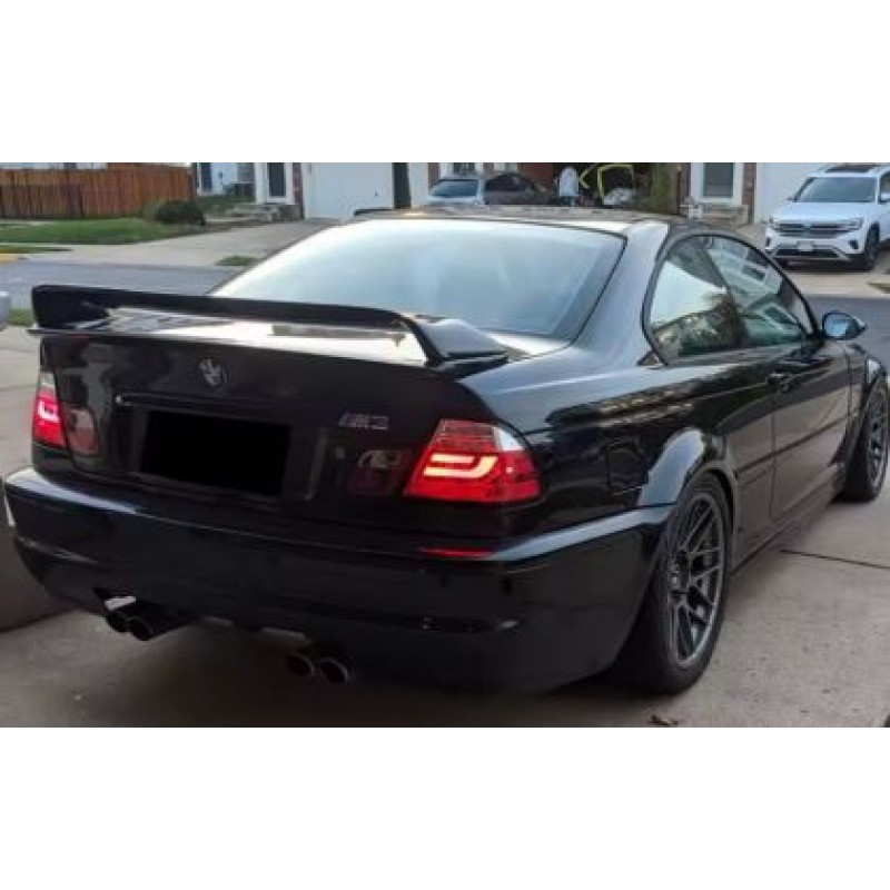 Αεροτομή πορτ-μπαγκάζ BMW E46 (1998-2005) LTW M3 GT Class 2 - μαύρη γυαλιστερή