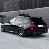 Αεροτομή οροφής BMW E91 (2005-2012) combi - μαύρη γυαλιστερή