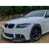 Φρυδάκια φαναριών BMW E90 (2005-2012) - μαύρα γυαλιστερά