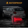 Πίσω φανάρια led Vw Polo (2009-2017) GTI / R design με τρέχουμενο φλας, κόκκινα - σετ 2τμχ.