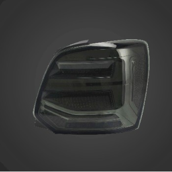 Πίσω φανάρια led Vw Polo (2009-2017) GTI / R design με τρέχουμενο φλας, φιμέ- σετ 2τμχ.