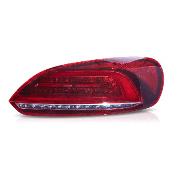 Πίσω φανάρια led Vw Scirocco (2009-2014) με τρέχουμενο φλας, κόκκινα - σετ 2τμχ.