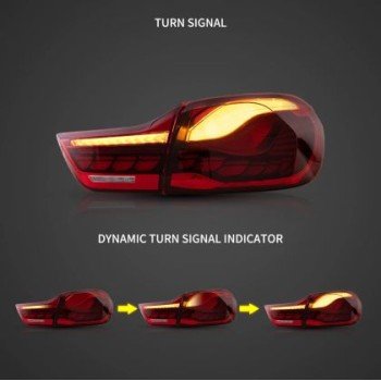Πίσω φανάρια led BMW F32 / F33 / F36 / F82 / F83 (2014-2020) GTS design με τρέχουμενο φλας, κόκκινα - σετ 2τμχ. Πίσω φανάρια led BMW F32 / F33 / F36 / F82 / F83 (2014-2020) GTS design με τρέχουμενο φλας, κόκκινα - σετ 2τμχ.