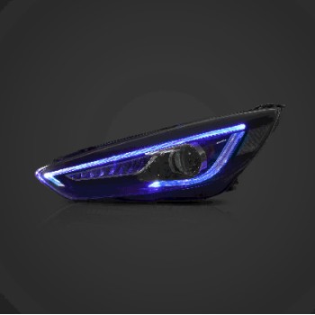 Φανάρια εμπρός Ford Focus (2015-2018) led μαύρα, χωρίς λάμπες (D2S) - σετ 2τμχ. Φανάρια εμπρός Ford Focus (2015-2018) led μαύρα, χωρίς λάμπες (D2S) - σετ 2τμχ.