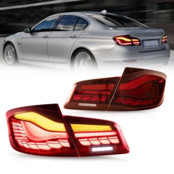 Πίσω φανάρια led BMW F10 sedan (2011-2017) CS M5 design, κόκκινα - σετ 2τμχ. Πίσω φανάρια led BMW F10 sedan (2011-2017) CS M5 design, κόκκινα - σετ 2τμχ.