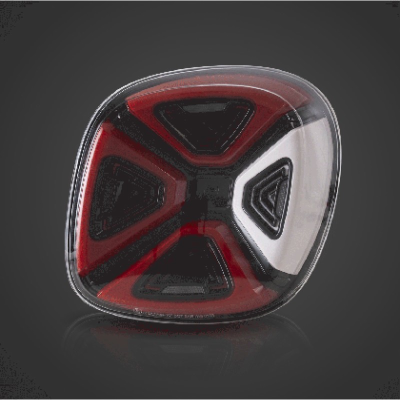 Πίσω φανάρια led SMART W453 (2015-2019) Fortwo / Forfour κόκκινα - σετ 2τμχ.