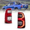 Πίσω φανάρια led Toyota Hilux (2015-2022) κόκκινα - σετ 2τμχ.