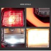 Πίσω φανάρια led Toyota Hilux (2015-2022) κόκκινα - σετ 2τμχ.