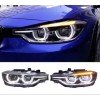 Φανάρια εμπρός led F30 (2011-2016) facelift design - σετ 2τμχ.