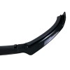 Spoiler προφυλακτήρα Audi A4 B8 (2008-2012) - μαύρο γυαλιστερό
