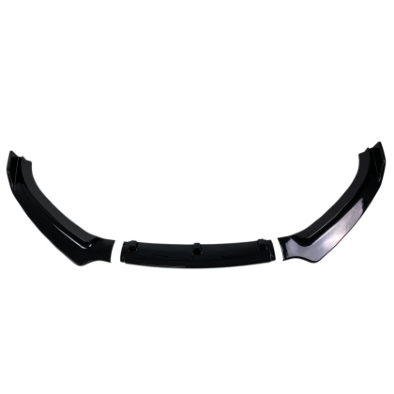 Spoiler προφυλακτήρα Audi A4 B8 (2008-2012) - μαύρο γυαλιστερό