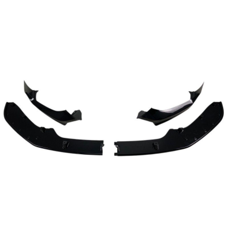Spoiler προφυλακτήρα BMW F20 (2015-2019) M Performance Style - μαύρο γυαλιστερό