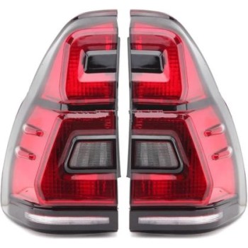 Πίσω φανάρια led Toyota Land Cruiser J120 (2003-2009) - full Led J150 look - κόκκινα / φιμέ τρεχούμενο φλας - σετ 2τμχ. Πίσω φανάρια led Toyota Land Cruiser J120 (2003-2009) - full Led J150 look - κόκκινα / φιμέ τρεχούμενο φλας - σετ 2τμχ.