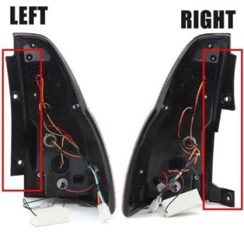 Πίσω φανάρια led Toyota Land Cruiser J120 (2003-2009) - full Led J150 look - κόκκινα / φιμέ τρεχούμενο φλας - σετ 2τμχ. Πίσω φανάρια led Toyota Land Cruiser J120 (2003-2009) - full Led J150 look - κόκκινα / φιμέ τρεχούμενο φλας - σετ 2τμχ.